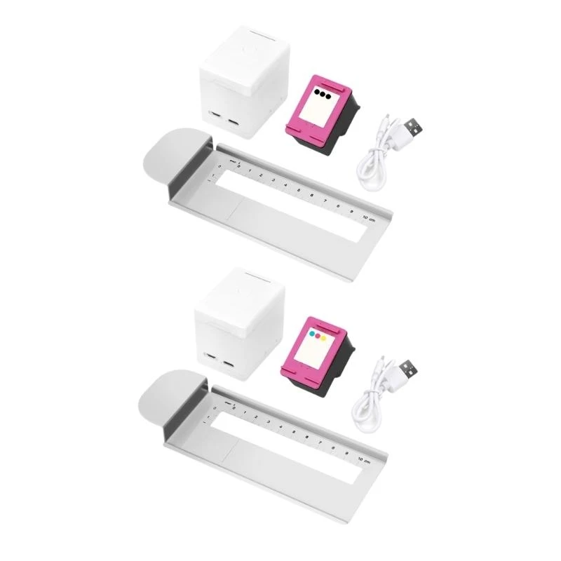 N2UB Handheld Inkjet Printer voor Creative DIY -projecten op Cookie en Latte Art Cake Coffee Coffee Dessert