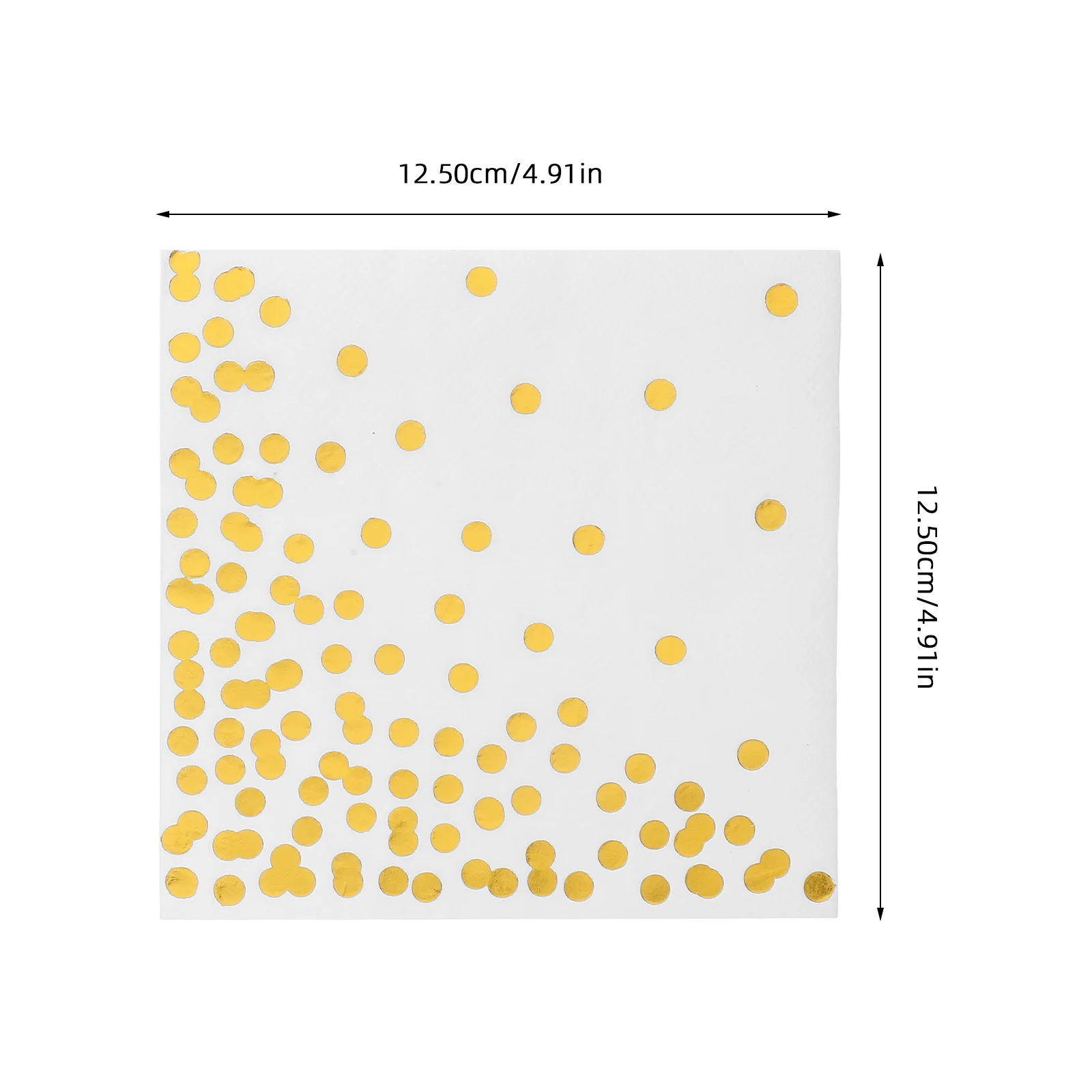 Рисунок 4 - Бумажные салфетки из золотой фольги