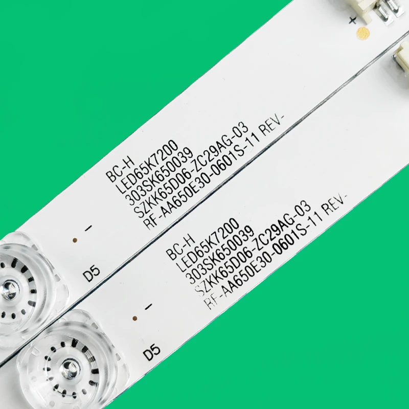 Striscia LED Per RF-AA650E30-0601S-11 LED65K7200 65F1 LED65X7 LED65GM1 LED65K7200* 35023269