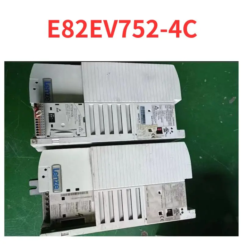 

Second-hand E82EV752-4C frequency converter tested OK