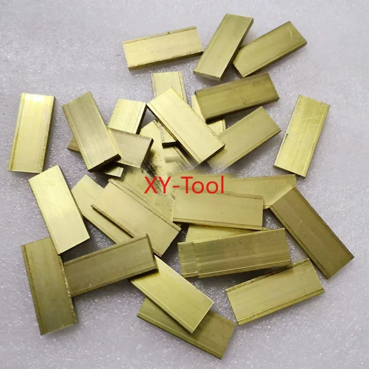 L/500mm H59 Brass Flat Bar Plate Rod Strip Thick 2mm 3mm 4mm 5mm 6mm 7mm 8mm 10mm 12mm 15mm 20mm Rectangular Solid Metal Sheet