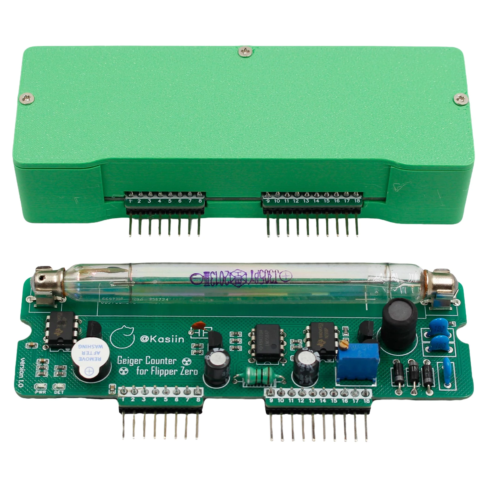 كاشف الإشعاع النووي كاشف الإشعاع الكهرومغناطيسي القابل لإعادة الاستخدام متعدد الأغراض لمعدات كشف الإشعاع