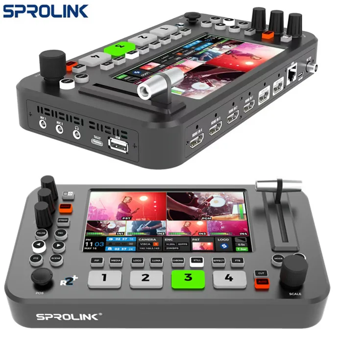 

NEOLIVE R2 plus with USB 3.0 Multi-Cameras Compatible Inputs Mixer Switcher Video Capture Live Stream Apps Ext