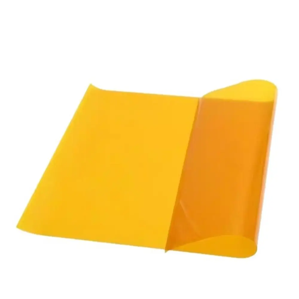 6Pcs DIY Melting Beads Baking Cloth Tawny Reusable Heat Resistant Ironing Sheets Visible Heatproof Iron-on Auxiliary Mat