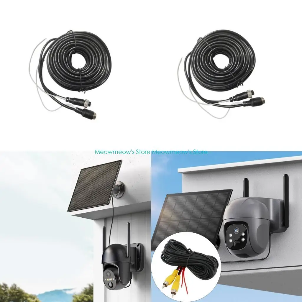 W91A Multiple Length 4Pin Double Defended Cable For Automotive Video Transmission