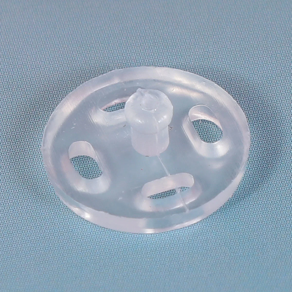 

1000 Pcs Invisible Plastic Shirt Buttons Transparent Snaps Sew Sewing Fasteners