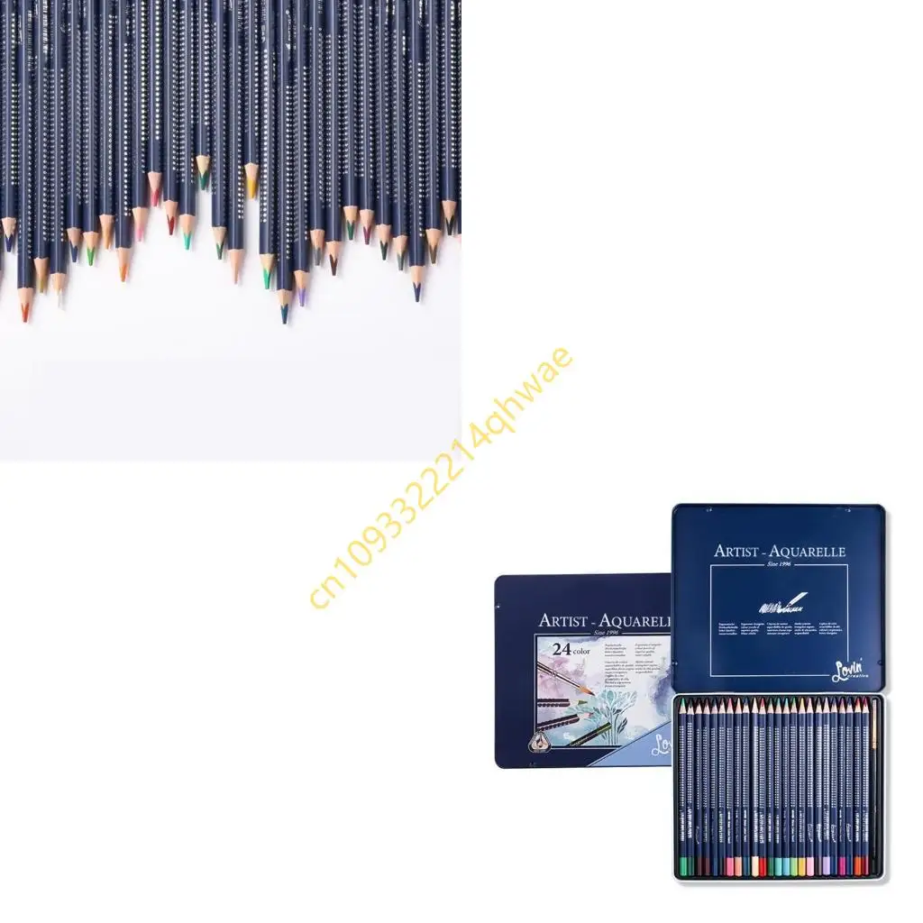 

Colouring Pencils Set in Metal Case Professional Colored Pencil Pre Sharpened for Adult Kid Artist Sketching Coloring