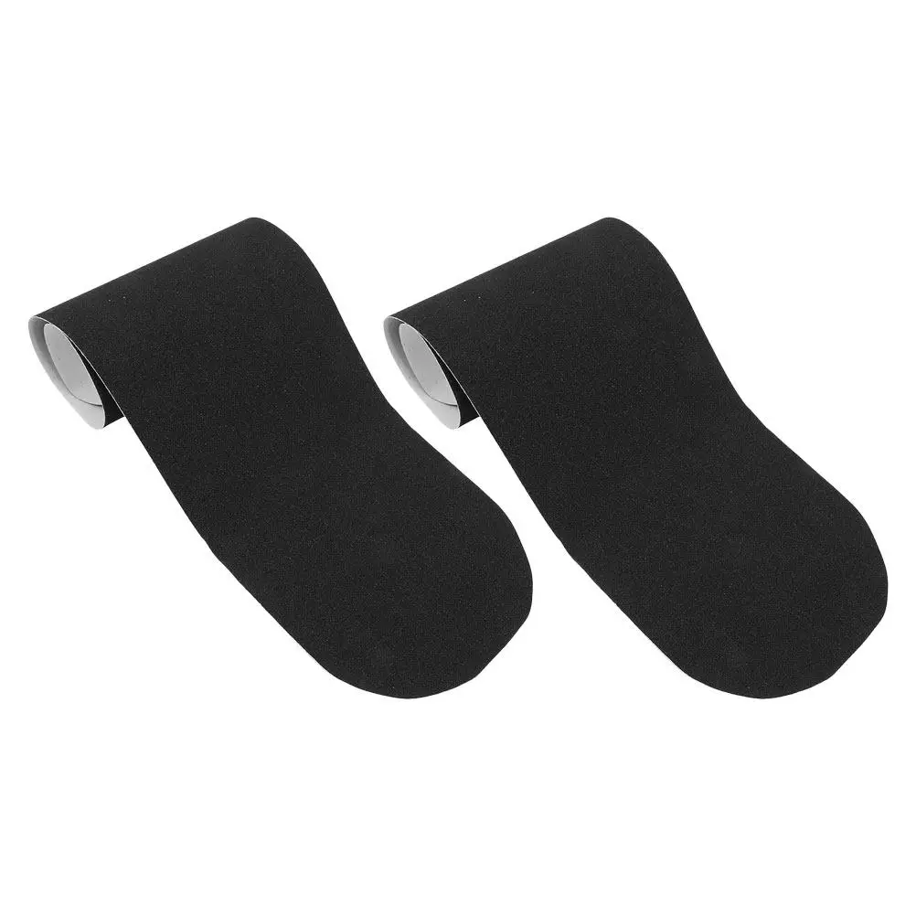 2Pcs Premium Self-Adhesive Skateboard Grip Tape Exquisite Craftsmanship Long-Lasting Viscosity Cuttable Anti-Skid Skateboard