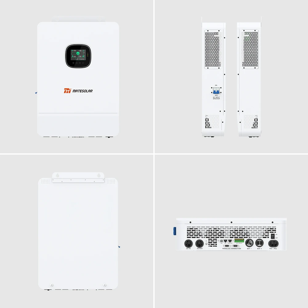 SRNE Hybrid Inverter 3Kw 5Kw 6KW 8KW 10KW 12KW Split Phase MPPT Pure Sine Wave Off Grid Solar Inverters With WIFI Remote