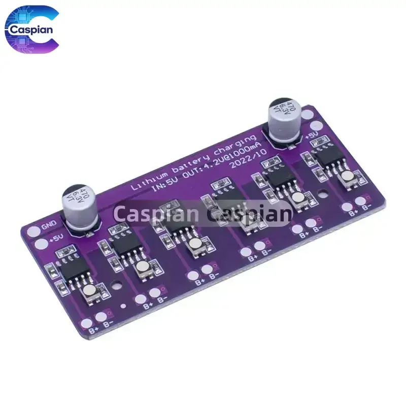 1PCS Charging Module PCB Circuit Board Charger Array 5V Input for 18650 4.2V Lithium Battery Electric Scooter Accessories