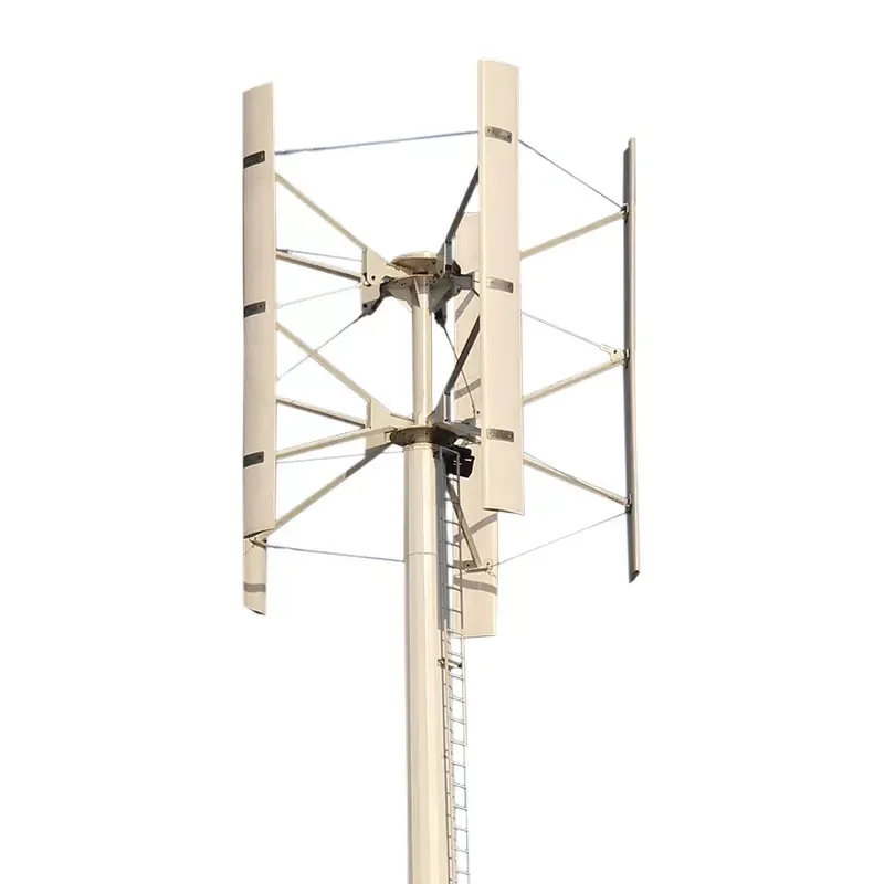 

High Quality Vertical Wind Turbine 800w 2000w H12 Series 3kw 48v Electromagnetic Brakes