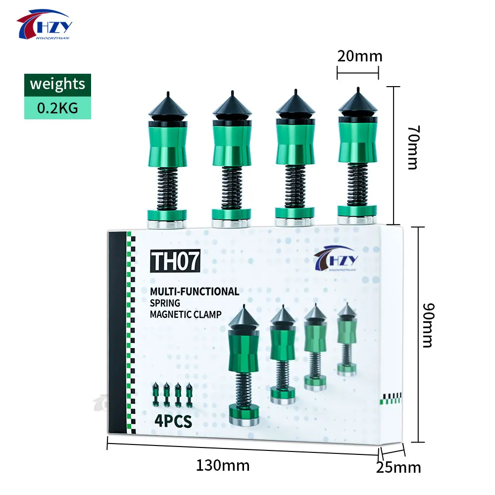 HZY TH07 Magnetic Base PCB Circuit Board Holder Soldering Helping Hands for Electronic Boards Repairing Desoldering Rework