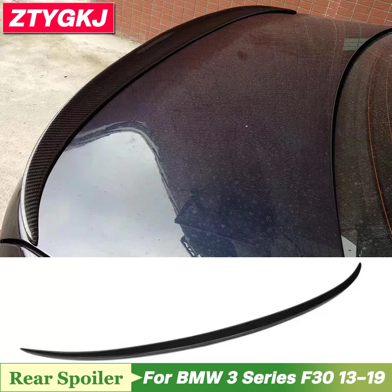 

Стиль M3, высококачественный материал из углеродного волокна, крыло багажника, задний спойлер для BMW 3 серии F30, тюнинг 2013-2019