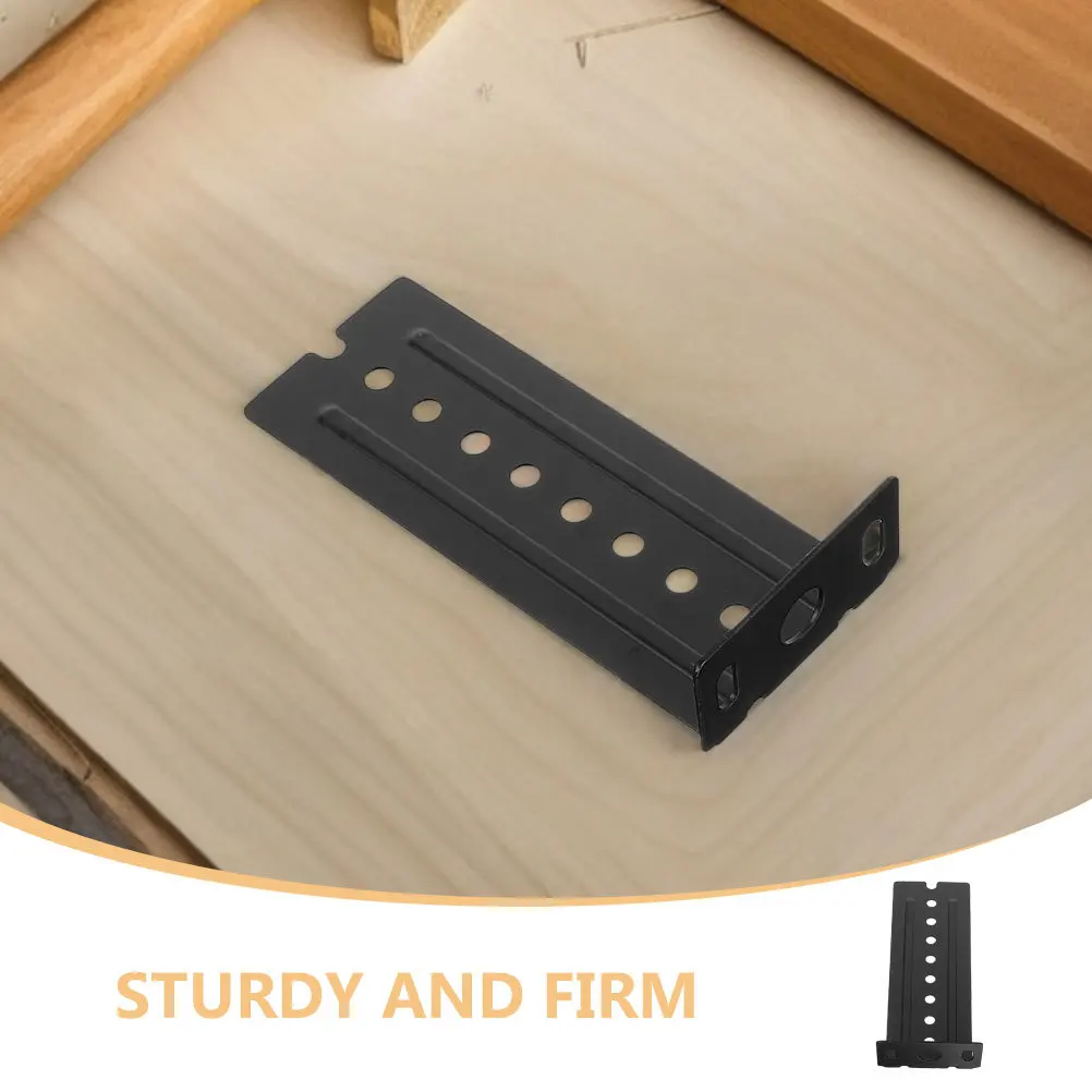 1 مجموعة الثقيلة لوحة المفاتيح الشريحة السكك الحديدية الموسعة L قوس أسفل دعم مستقرة السلس انزلاق مكتب الألعاب درج الشريحة بين قوسين #5