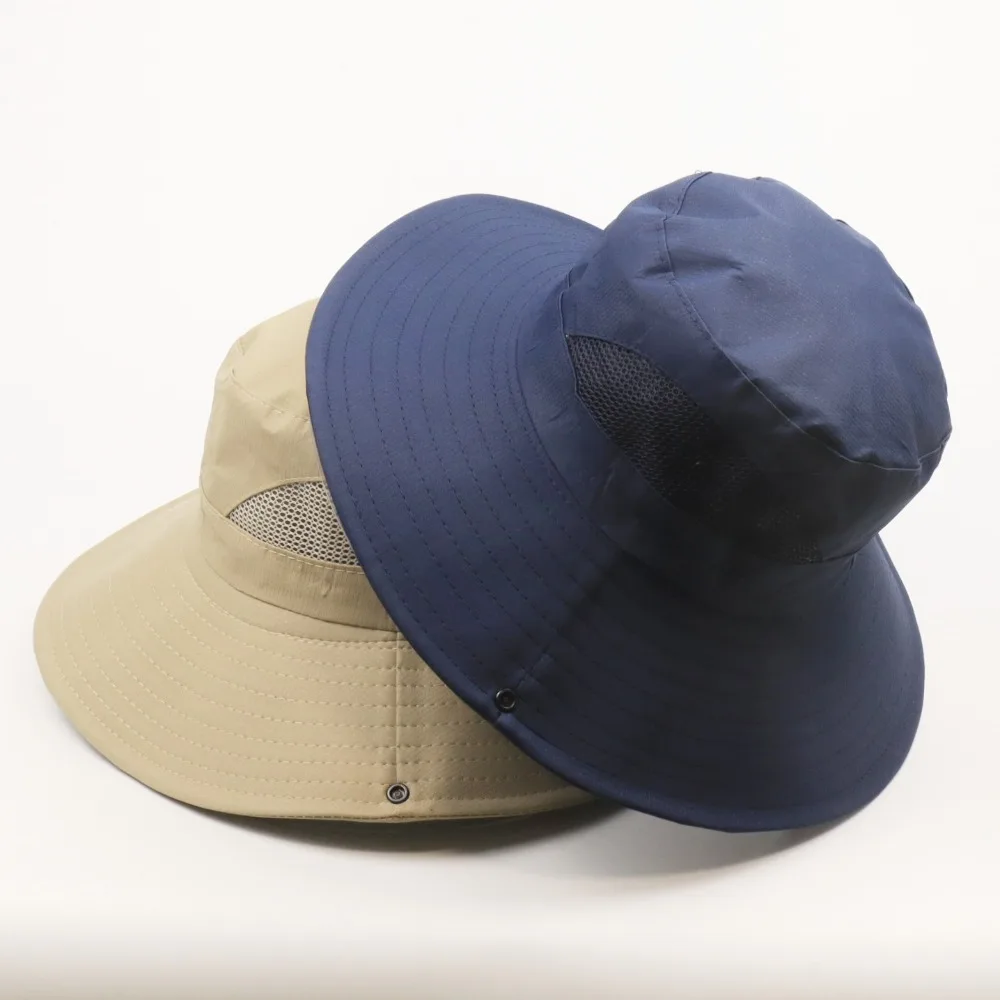 Protezione UV cappello da sole proteggi la protezione solare del collo e l'ombreggiatura cappello da lavoro agricolo berretto da pesca regolabile traspirante Unisex