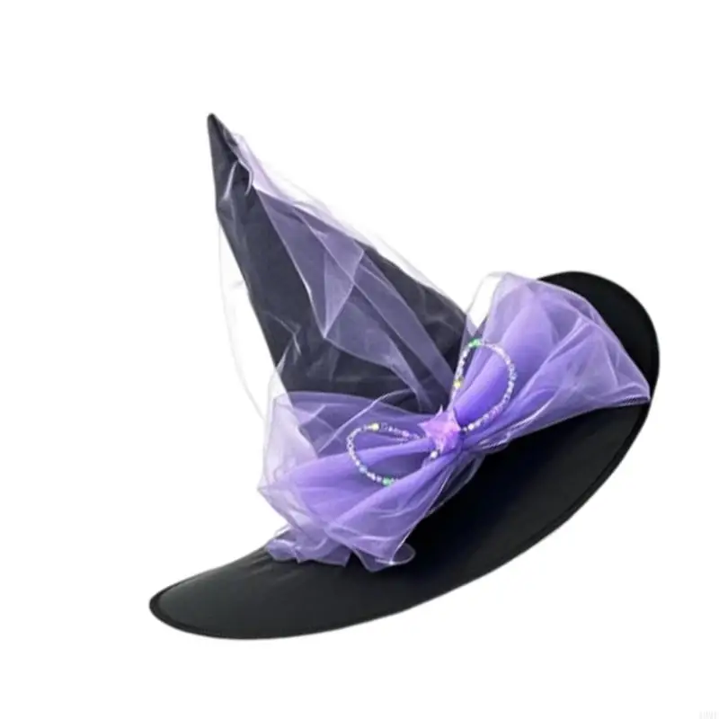 

49mf halloween Wizard Hat Light Up Witch Hat Witch Caps Wizard Accessories для маскарадных декора для вечеринки косплей реквизит