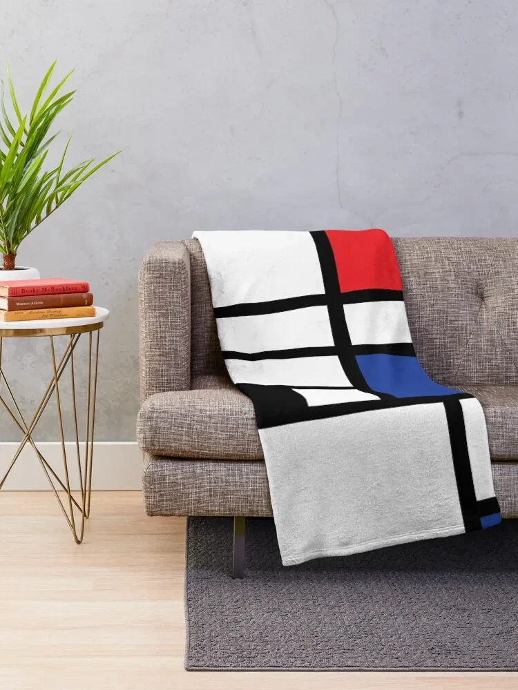 De Stijl #1 Throw Blanket For Sofa Thin Sleeping Bag Blankets