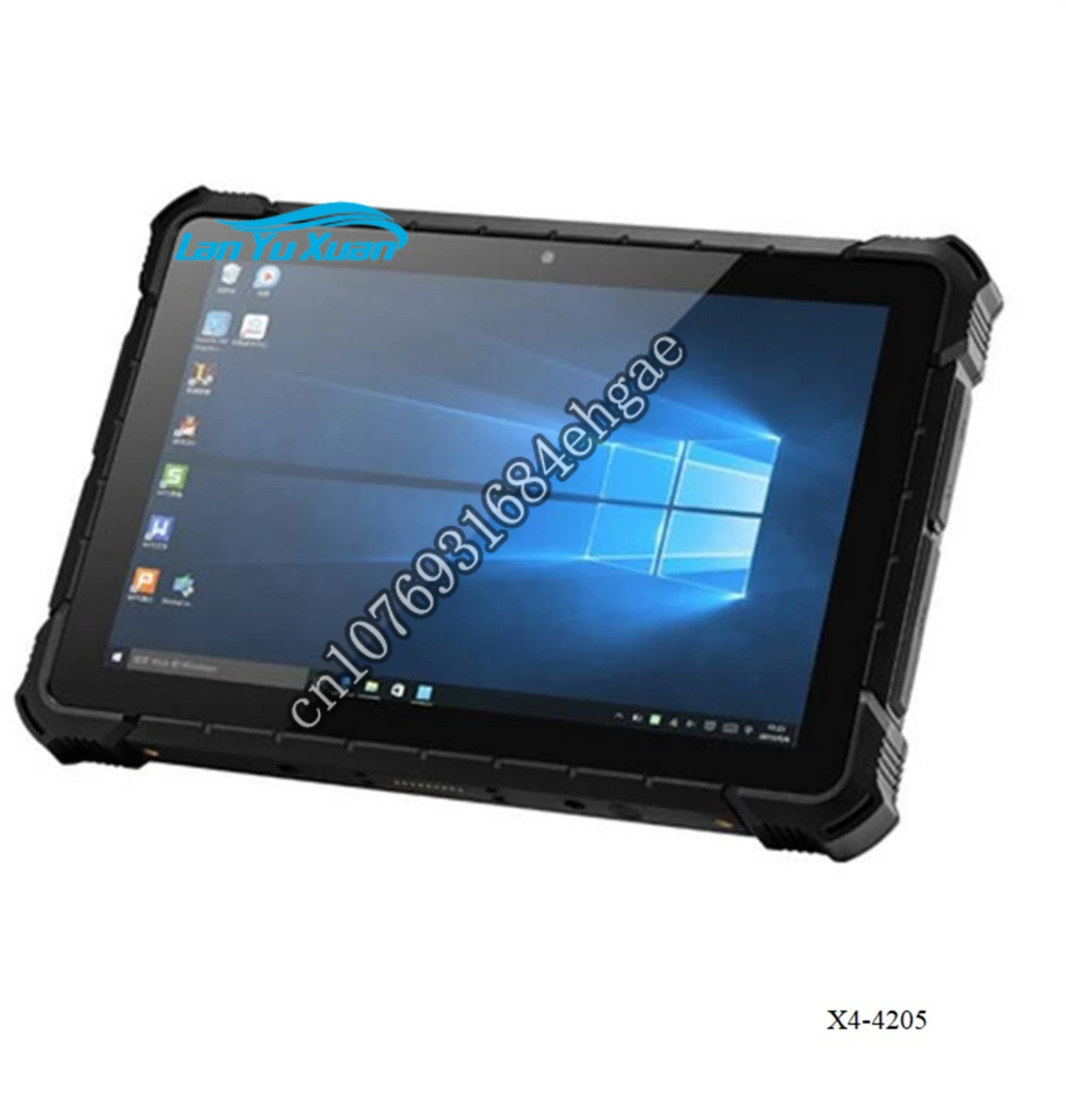 

2022 Best Embedded industrial tablet computer Pipo IP67 J4205 6GB 128GB windows 10.1" rugged pc with 2D barcode scanner