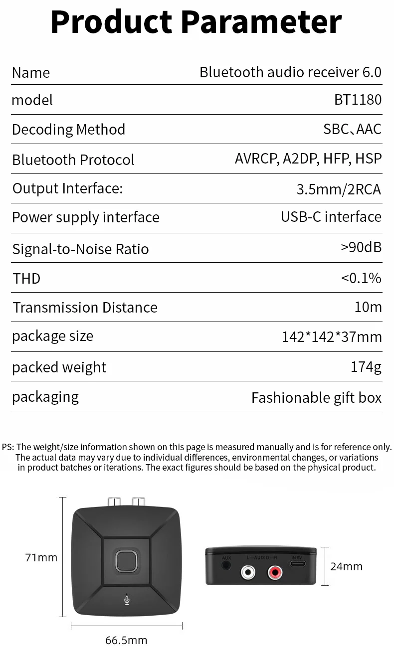 10 Buah Penerima Audio Bluetooth 54 Adaptor 35Mm Ke RCA untuk Amplifier Stereo Rumah Mobil dengan Kualitas Suara HiFi