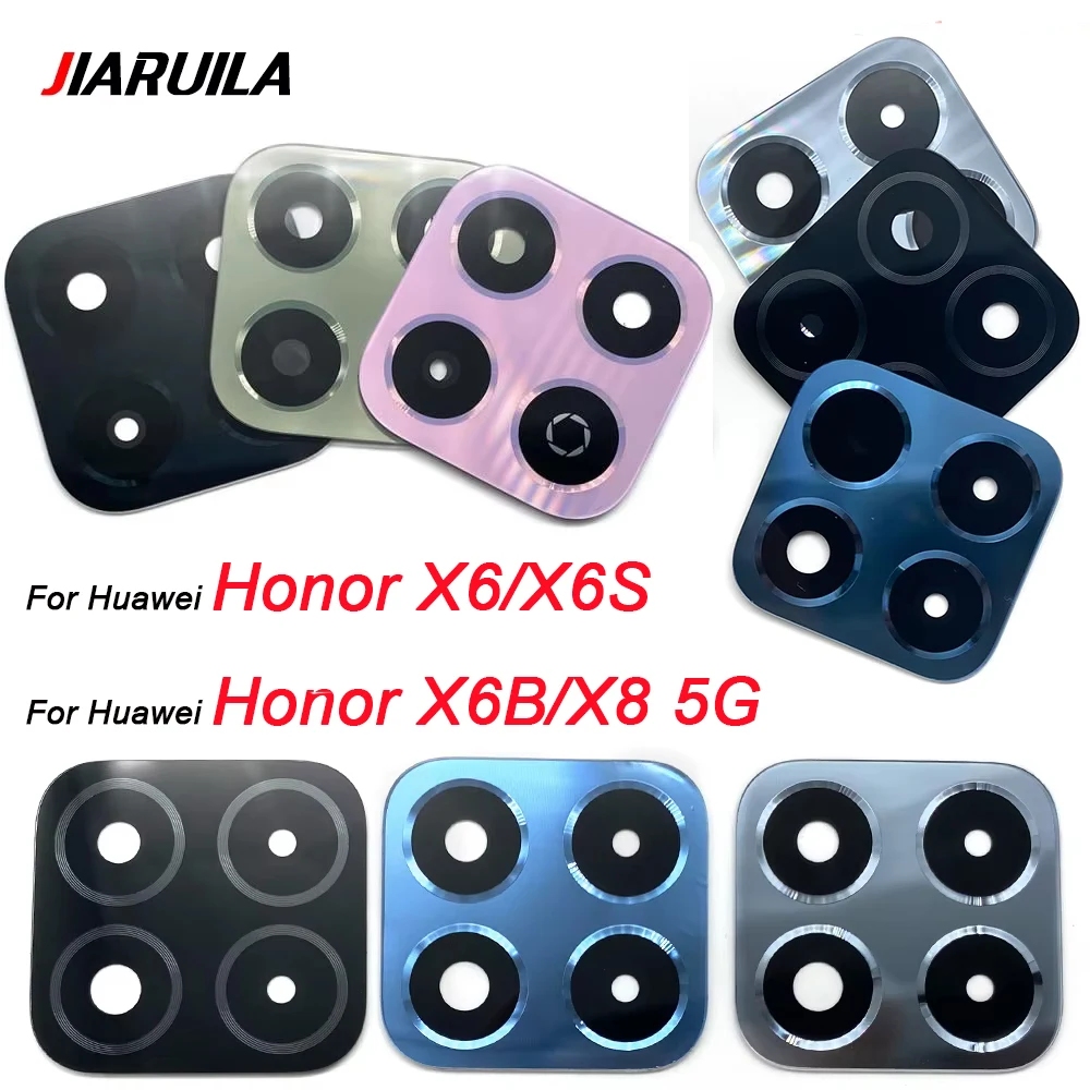 

Подходящий стеклянный объектив задней камеры для Huawei Honor X6 X6S X6B X8 5G, запасные части для ремонта стекла камеры