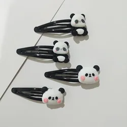 2Pcs/Set New Cute Cartoon Panda Hair Clips for Baby Girls Chinese Style Hairpin Barrettes Headwear Kids Hair Accessories