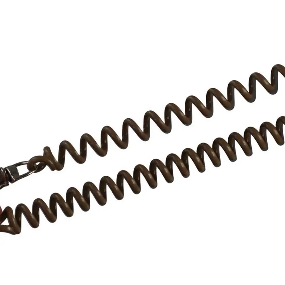 Portachiavi a Molla Retrattile con Orsetto Cartoon, Stile Coreano, Cordino in Acrilico, Ornamento Regalo