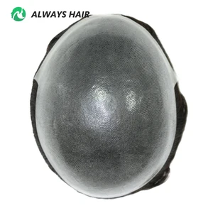 Peruk, saç Hint, peruk ince deri erkek yoğunluk saç, %100 ve %110 1/8 Erkek-insan peruğunun ilk 10 satışı-no. 10