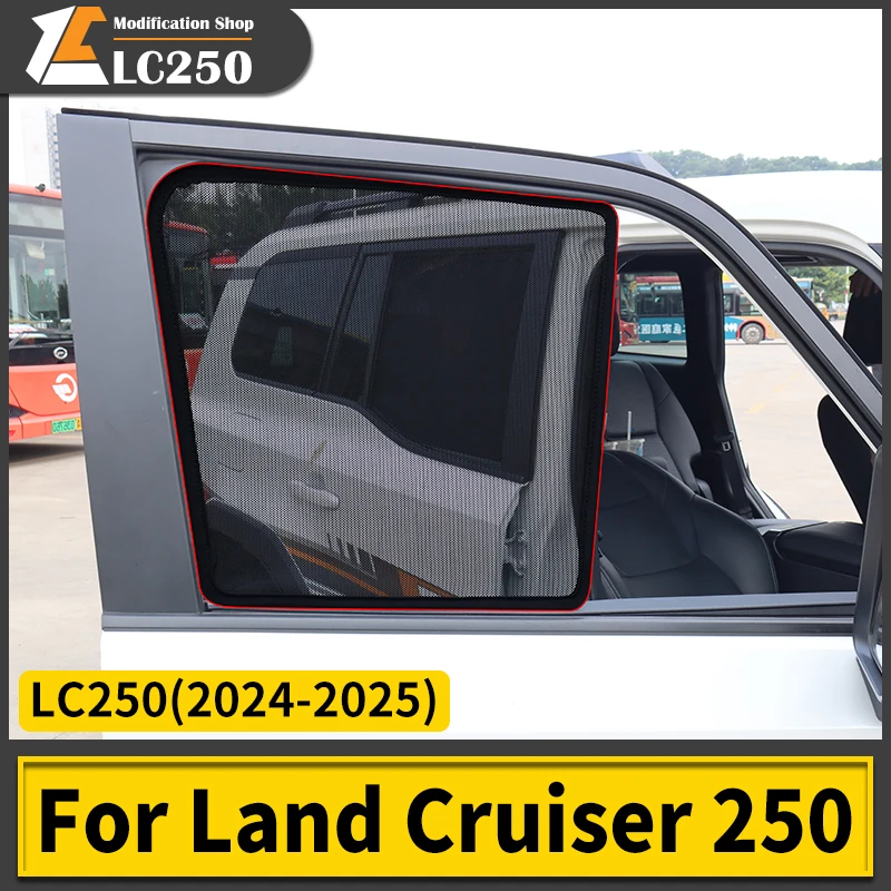 For Toyota Land Cruiser 250 Prado Lc250 2024 2025 1958 First Edition Interior Accessories,Car Side Window Screens,Window Shades