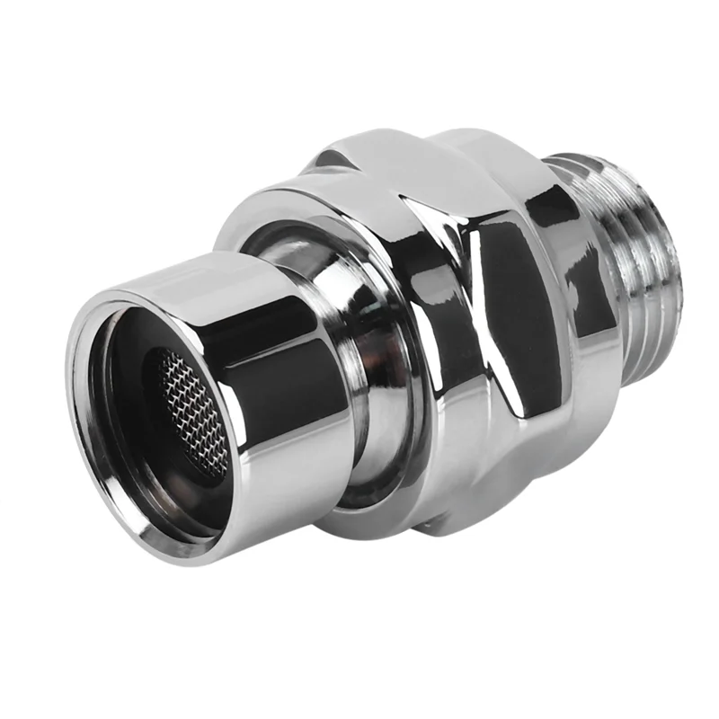 

A19F-4X Brass Chrome Ball Joint Shower Arm Head Angle Adjustable Swivel Adapter