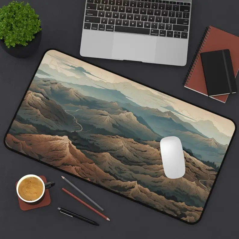 Tranquil Landscape Mouse Pad,non-slip and Waterproof Mouse Pad, Office Gaming Desk Decoration Mat, The Perfect Gift for Friends.
