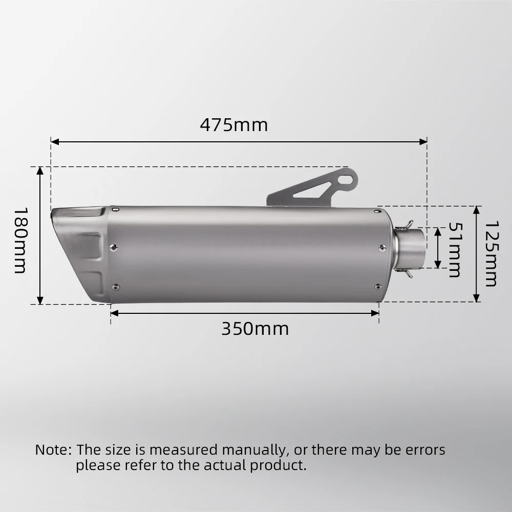 Full exhaust system For 450 SR 450sr  Motorcycle Exhaust Escape moto Modified Titanium alloy muffler