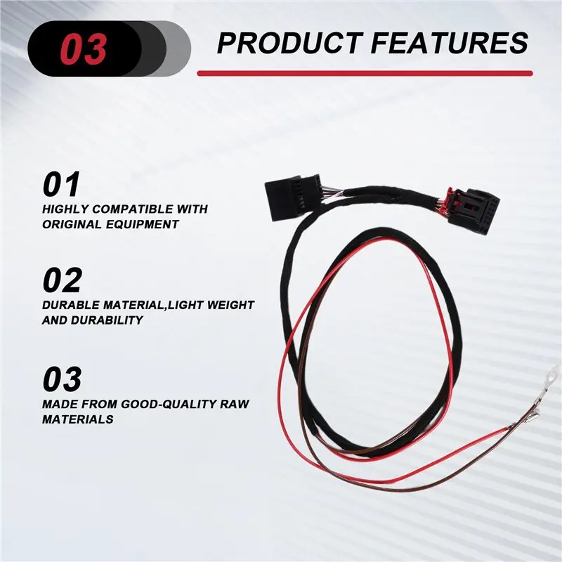 A73X-For VW MQB Steering Wheel Heating Harness 5Q0 Module Connect Cable Slip Ring Adapter Cable
