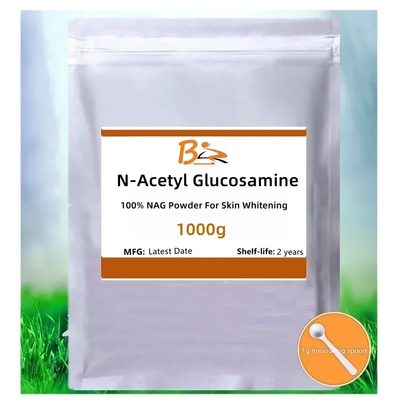 Free Shipping 100% N-Acetyl Glucosamine Powder NAG For Skin Whitening