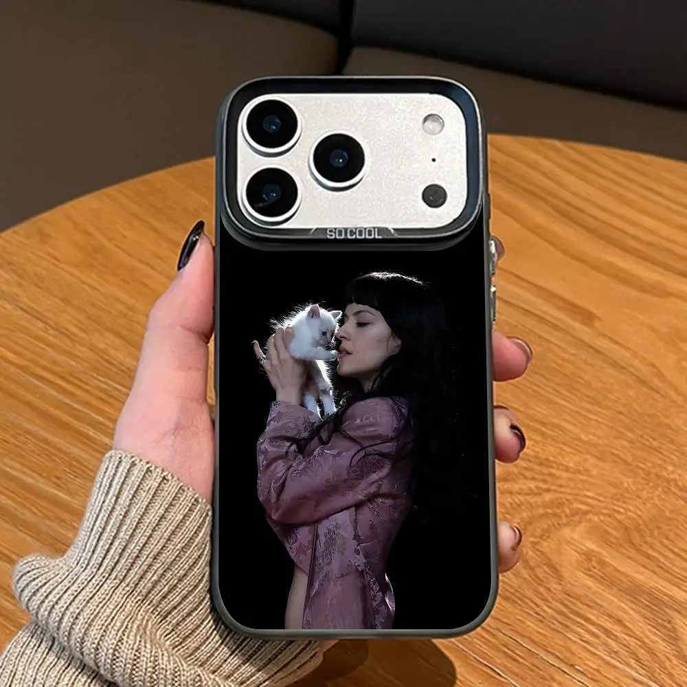 The M-Marias M-Maria Z-Zardoya Black Matte Case For iPhone 16 15 17 14 11 12 13 Pro Max So Cool Lens Bumper Printed Cover