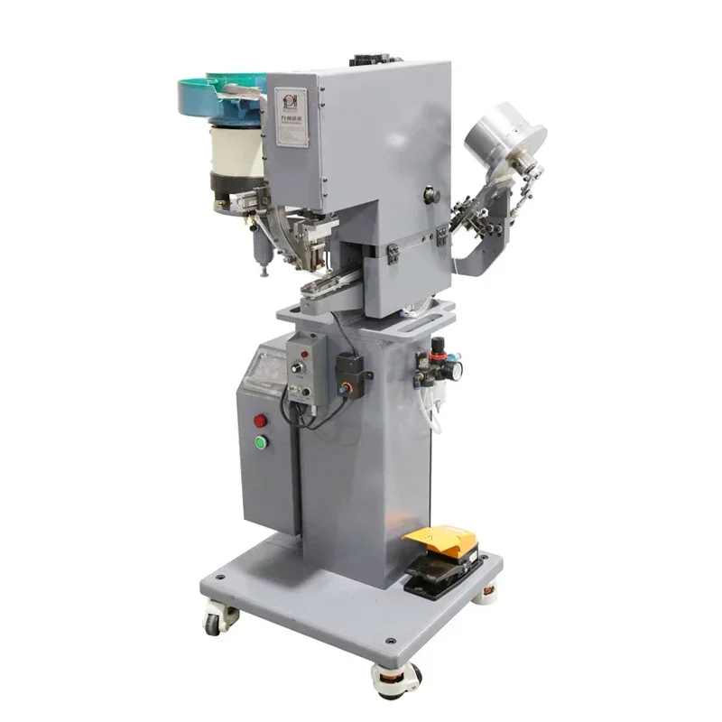 2025 hot sale Servo Motor Shoe Making Machine Automatic D-Ring Fastening Machine for Labor / Hiking Shoes