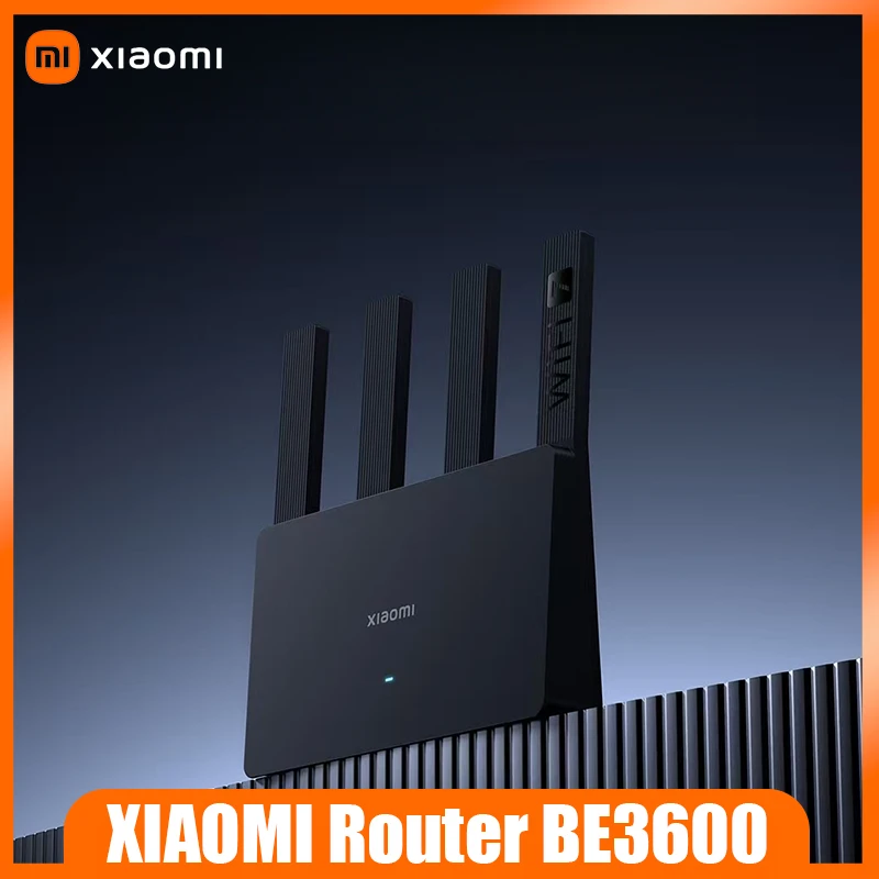 Xiaomi BE3600 WiFi 7 Router – 3600Mbps, 2.5G Port, Qualcomm Quad-Core, Mesh, Whole-Home Coverage