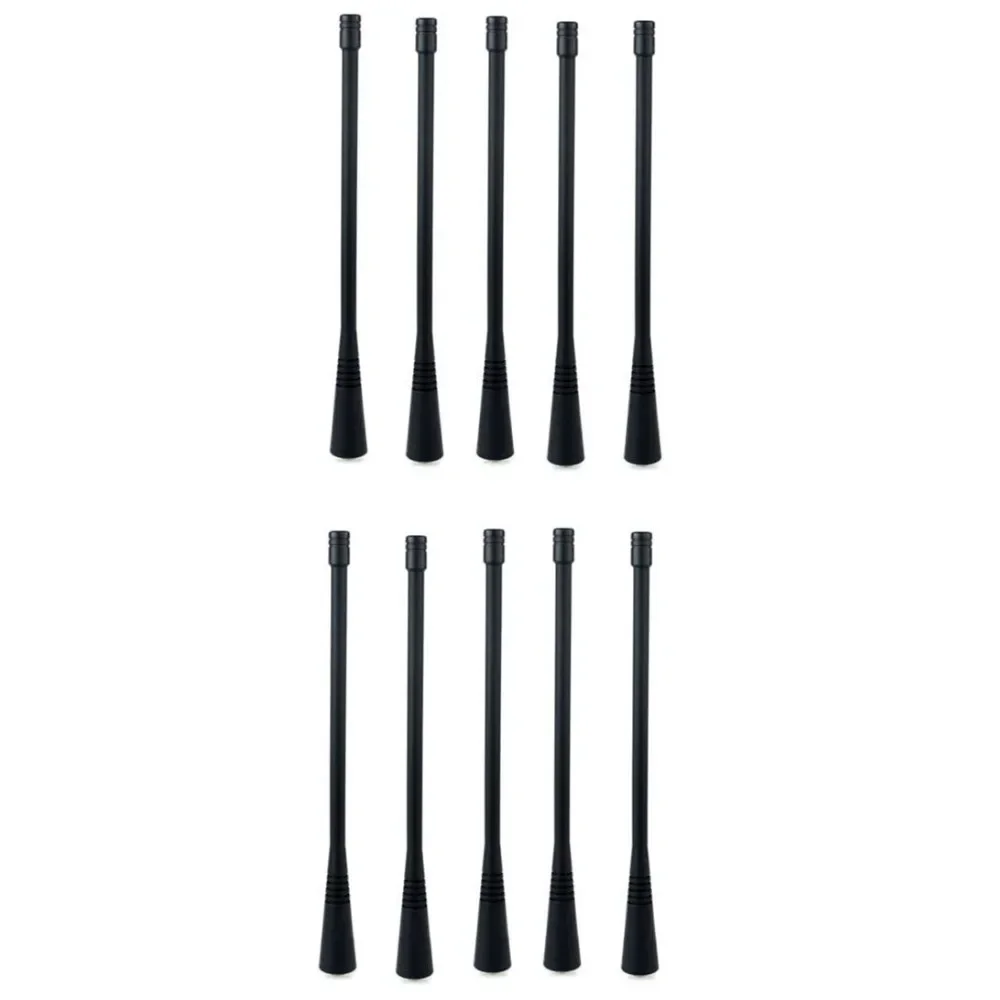 Lot 10pcs UHF 400-470mhz Flexible Whip Antenna for Motorola Walkie Talkie GP338 GP328 GP3188 GP68 GP340 GP88S GP88 CP140 GP3688