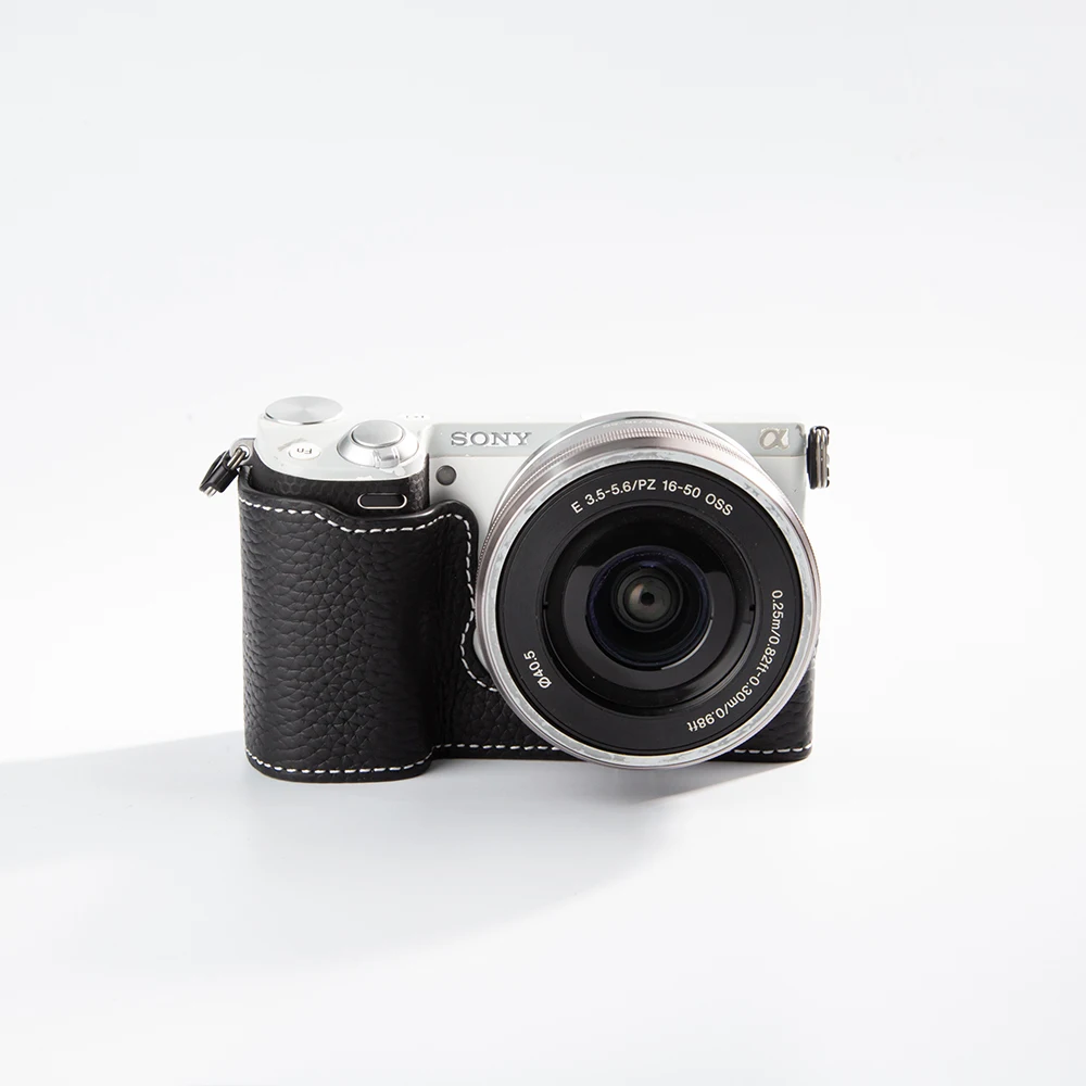 For Sony NEX-5/5R/5c Case Leather Camera Bag Protective Case