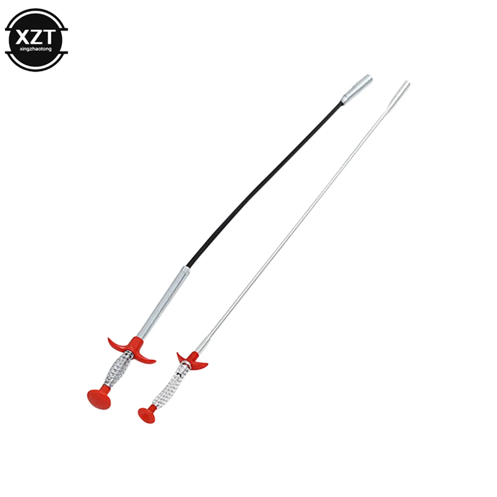 하수도 화장실 청소용 싱크 클로 픽업, 헤어 캐처, 파이프라인 준설 도구, 헤어 브러시 클리너, 스프링 그립, 유연한 벤딩 