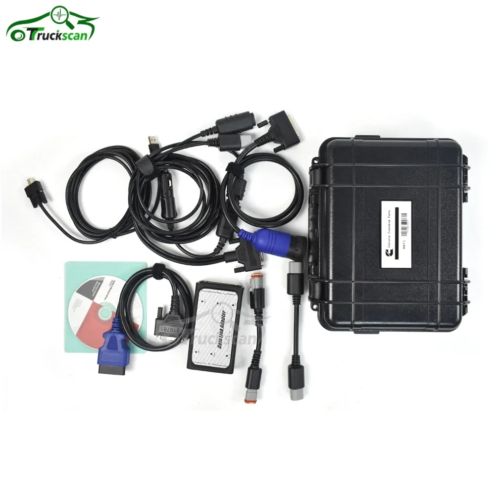 Newest INSITE INCAL OCTOBER CALTERM wITH Metafiles CUMMINS INLINE 6 Data Link Adapter Heavy duty diagnostic tool with Cables