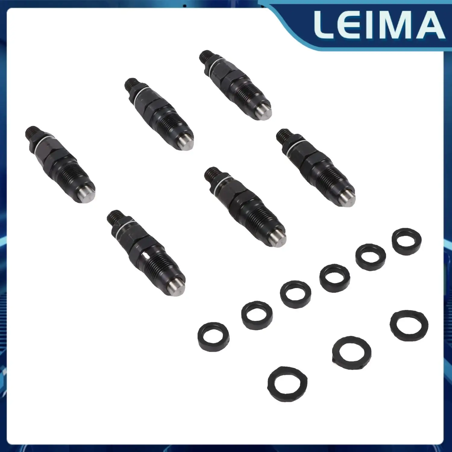 

6pcs Injectors Diesel 093500-3400 23600-64050 Suitable for Toyota Landcruiser Automobile fuel system parts Brand NEW