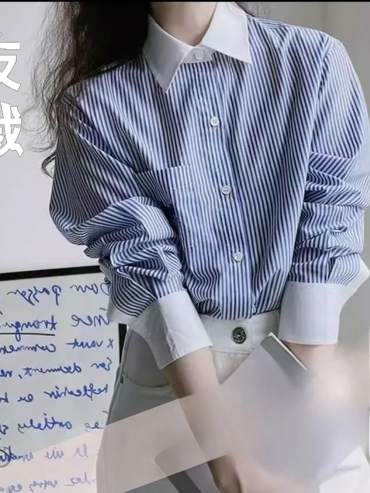 molde-de-papel-para-camisa-listrada-azul-padrao-de-roupa-da-moda-para-costura-diy-faca-voce-mesmo-sua-camisa-listrada-azul