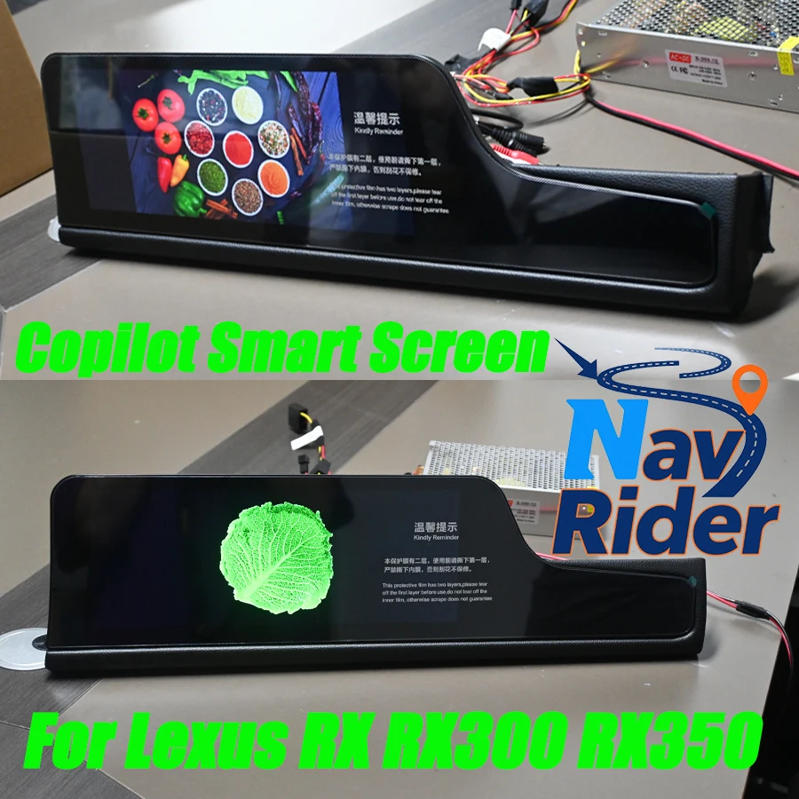 Android 13 Copilot Smart Screen For Lexus RX RX300 RX350 RX200t Rx450h 2016-2022 GPS Carplay Auto Car Multimedia Player Stereo