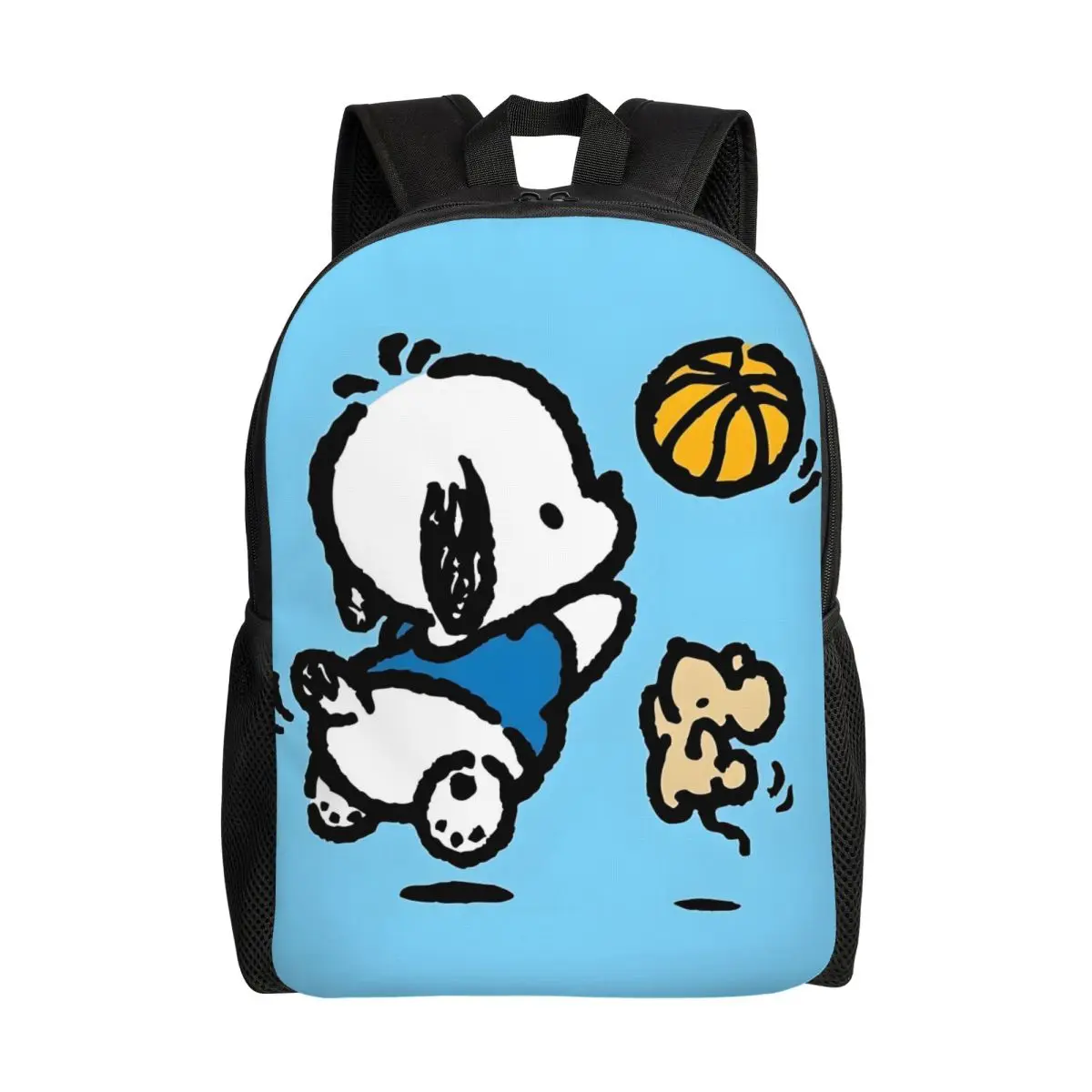 

Custom Pochacoo And Friend Backpacks for Men Women Waterproof School College At Play Bag Print Bookbags