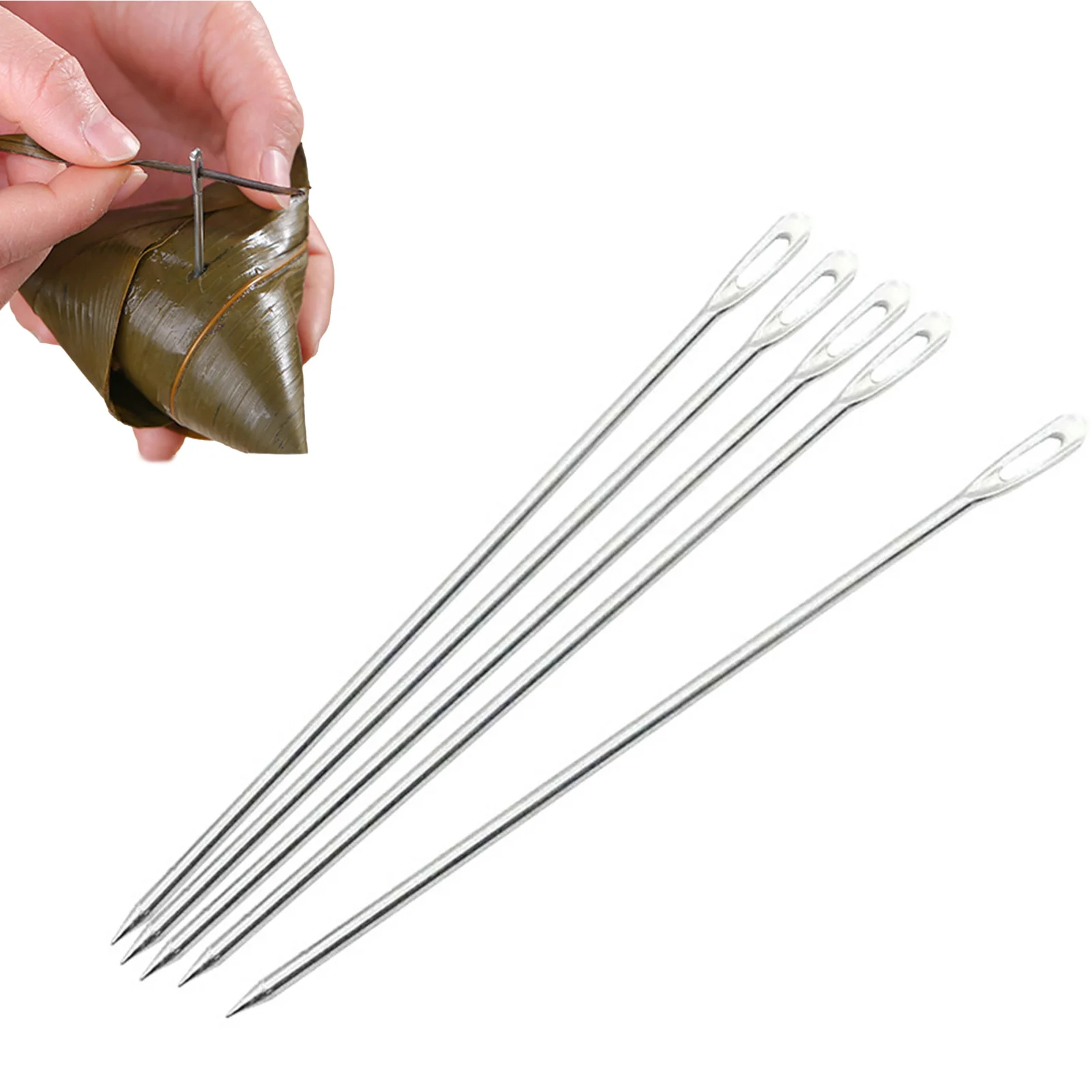 Sewing Sharp Needle Large Hole Needle Tool Hand Knitting Weaving Stringing Needle Kit For Crafting Projects Zongzi Needle Tool