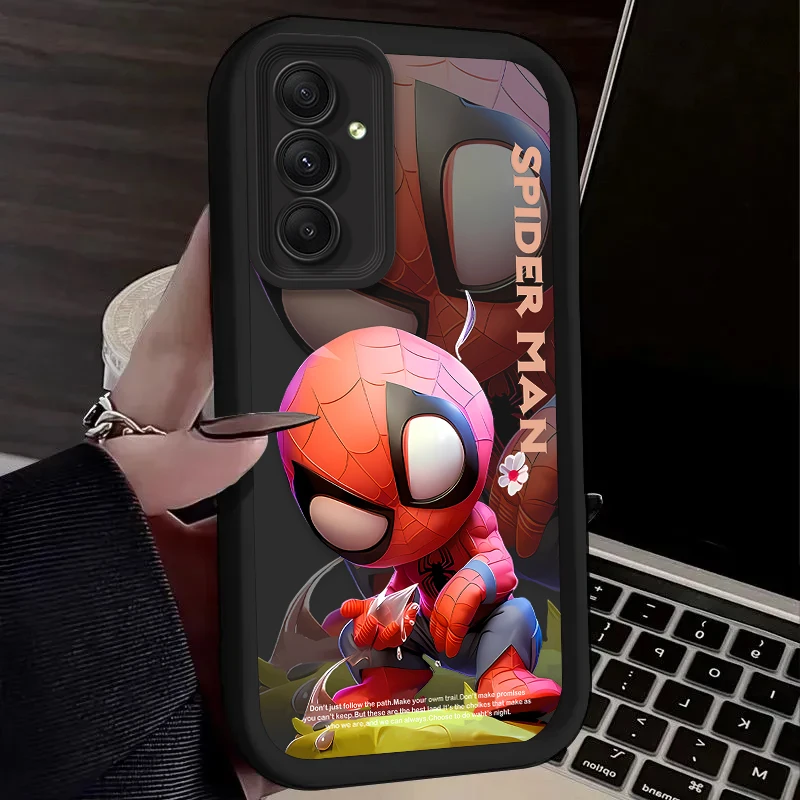 Marvel Spider Man Steve Rogers Case Voor Samsung Galaxy A55 A15 A35 A25 A05 A 05S 5G A24 A13 A23 A12 A22 A32 A52 A 52 A 71 A72 A51