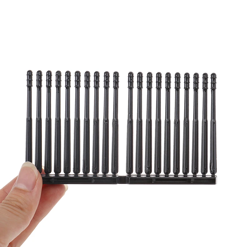 20st Wegwerp Plakkerige Oortang Pick Spiraalvormige Tips Was Removal Gereedschapsreiniger Stick