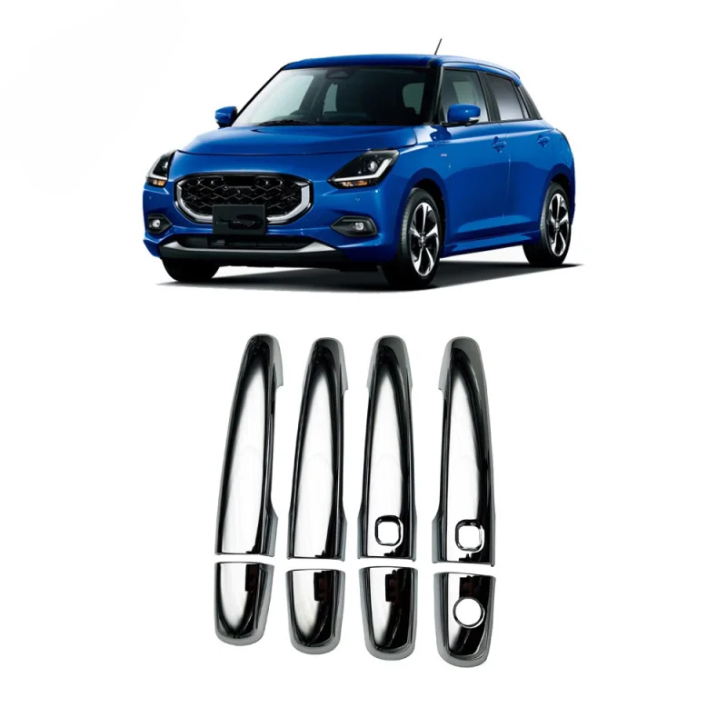 For Suzuki Swift ZC/ZD series 2024 2025 ABS chrome door handle door bowl cover Front rear Fog Light Fog Lamp bumper Cover trim