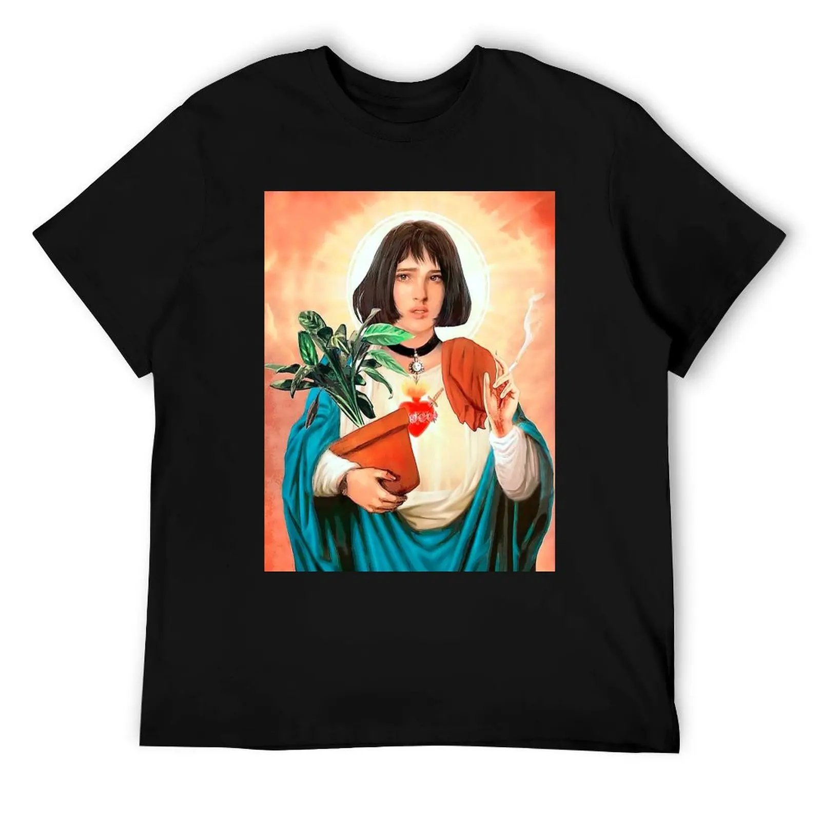 

Saint Mathilda T-Shirt anime t shirts for man man graphic t shirt man t shirts for men T-Shirt