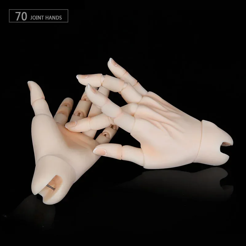 BJD Jointed Hands suitable for 1/3 or 1/4 bjd dolls boy and girl body IOS IP ID72 R72 Sd17 DS SD Feeple omg Hands